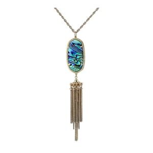 Kendra Scott Abalone Rayne Pendant Necklace